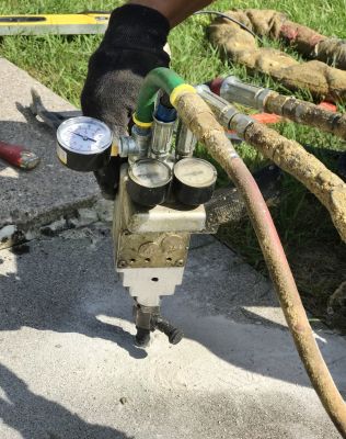 Sidewalk Slab Lifting